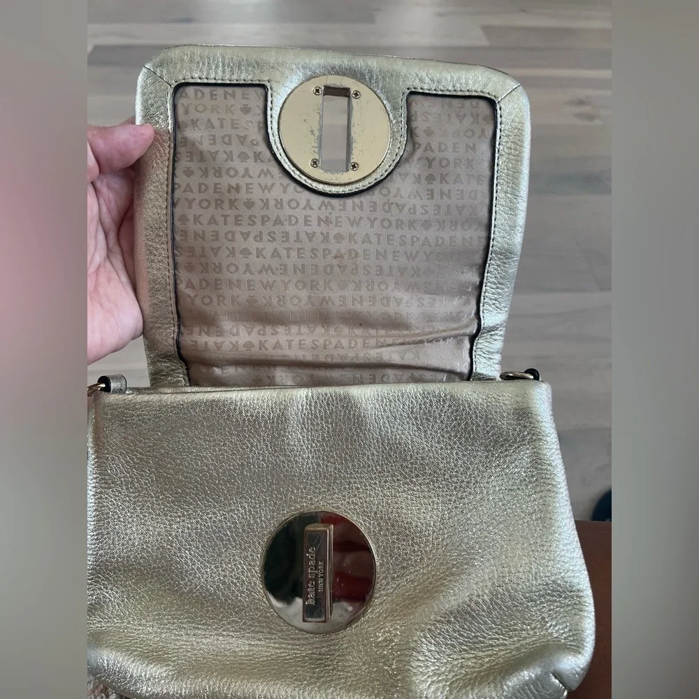 kate spade chic metallic